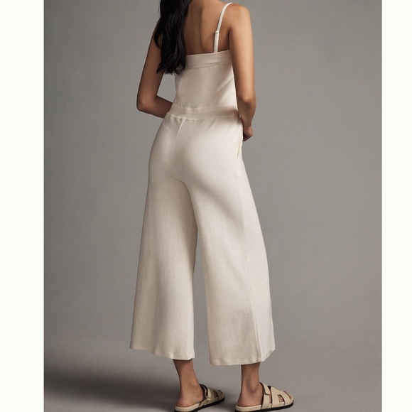 HTF Daily Practice by Anthropologie Strapless Wide-Leg Jumpsuit - Picture 2 of 7